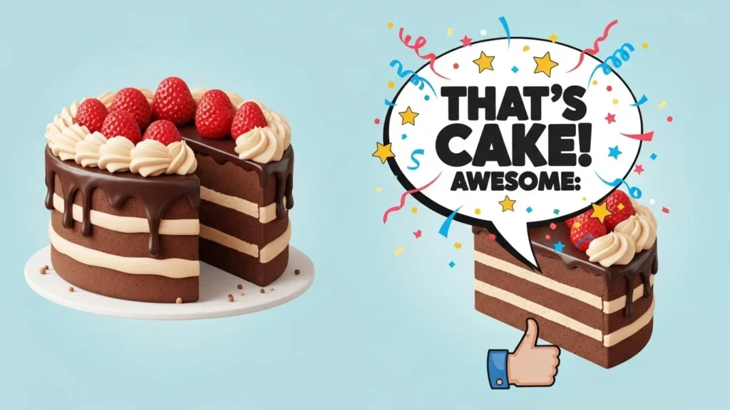 what does cake mean in slang