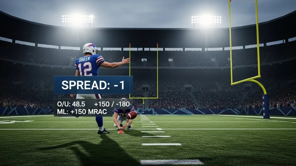 what does -1 mean in football betting