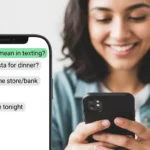 what does / mean in texting