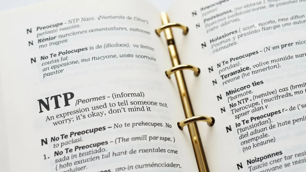 what does ntp mean in spanish