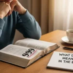 what does 999 mean in the bible