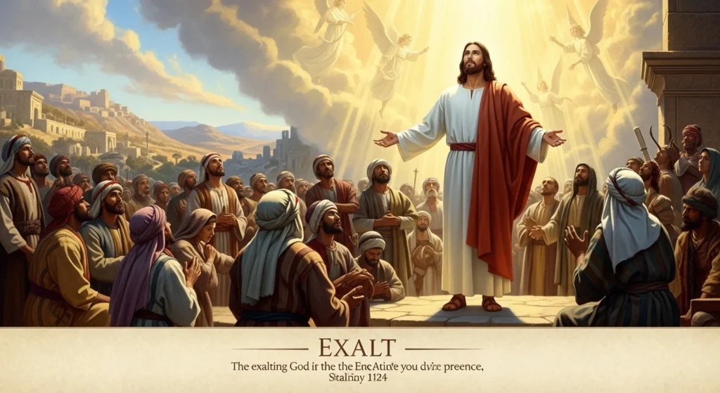 what does exalt mean in the bible