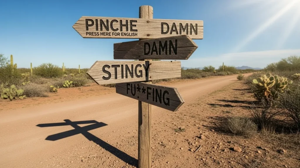 What Does Pinche Mean in English