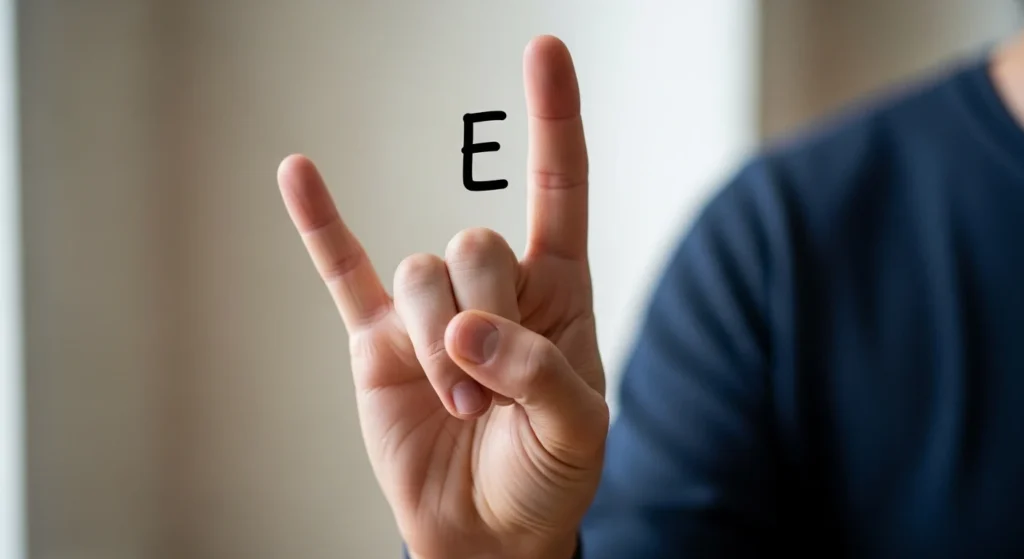 what does the middle finger mean in sign language