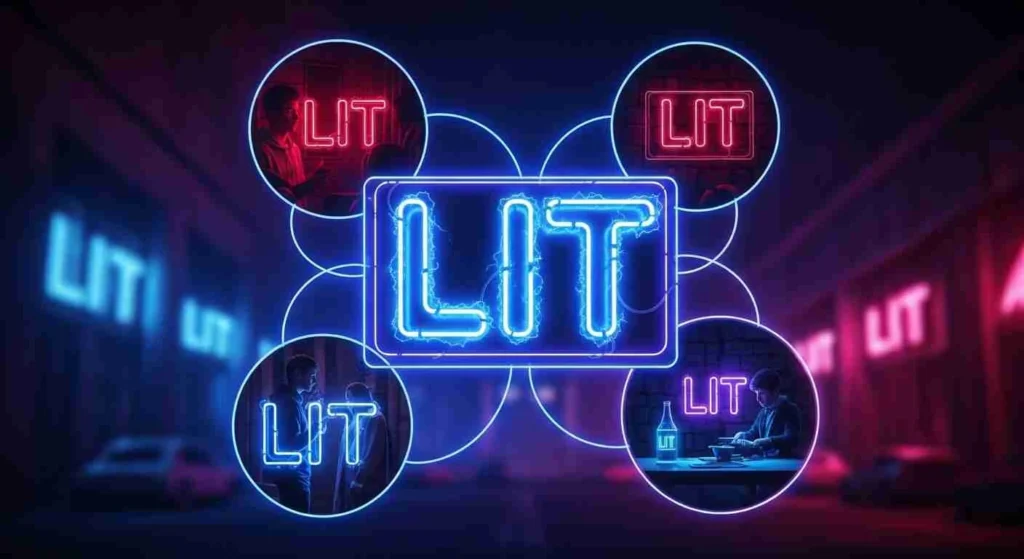 what does lit mean in slang