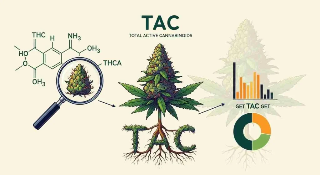what does tac mean in weed