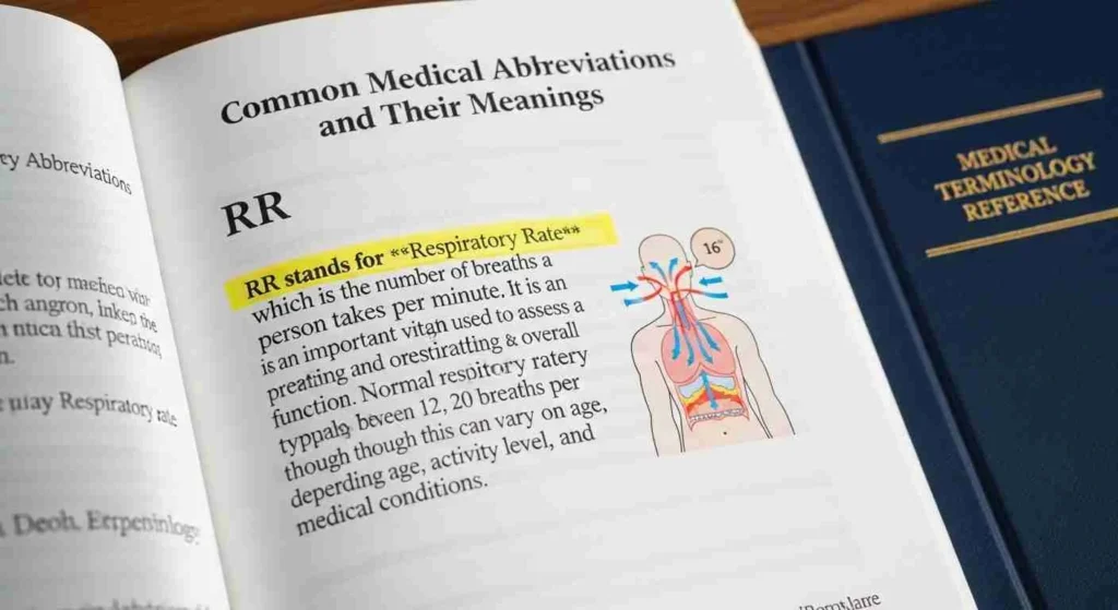 What Does RR Mean in Medical Terms Complete Explanation for 2026