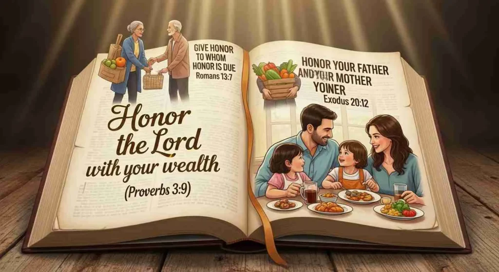 what does honor mean in the bible